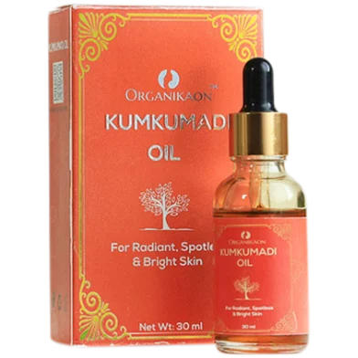 Organikaon Kumkumadi Oil - 30 ml - Rokomari product